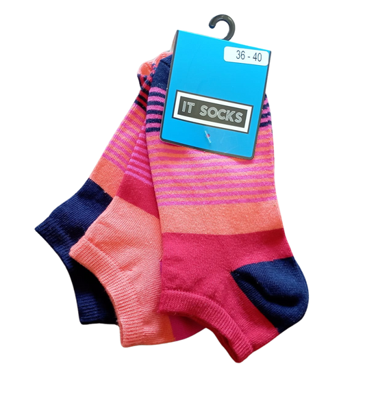 Booties colorful series 3 - 3 Pair