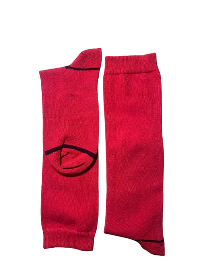 Red knee socks