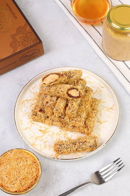 Kadayif-Coated Pestil Roll