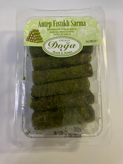 Pistachio-Covered Pestil Roll