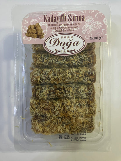 Kadayif-Coated Pestil Roll