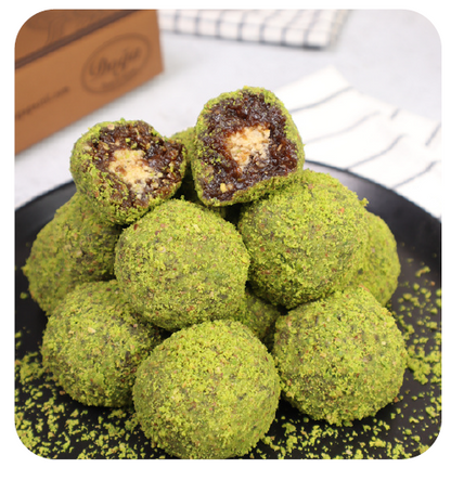 Pistachio-Covered Pestil Bites